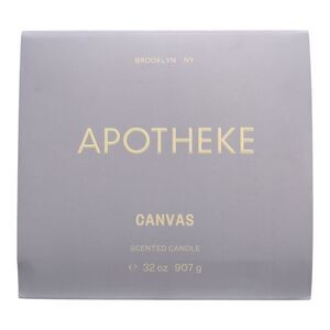 Apotheke 3-Wick Premium Soy-Wax Blend Scented Candle, 32oz (Canvas)